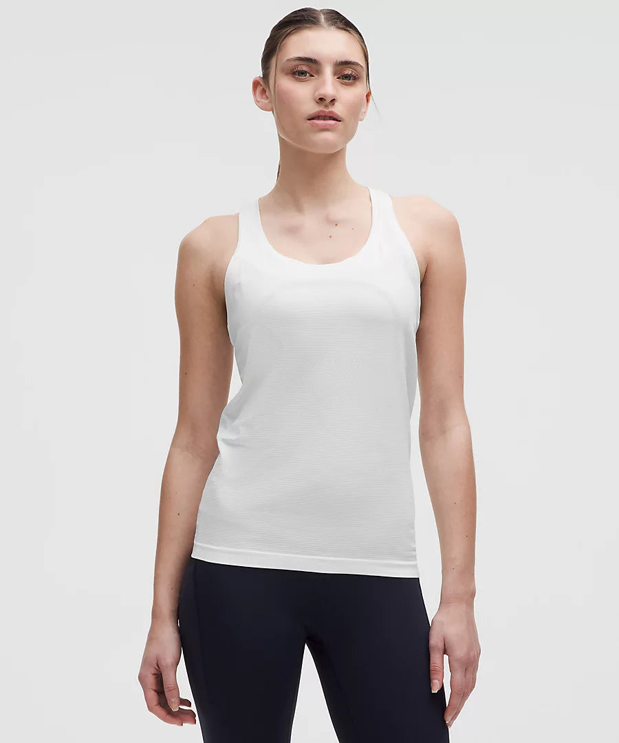 Swiftly Tech Scoop Neck Racerback Tank Original
