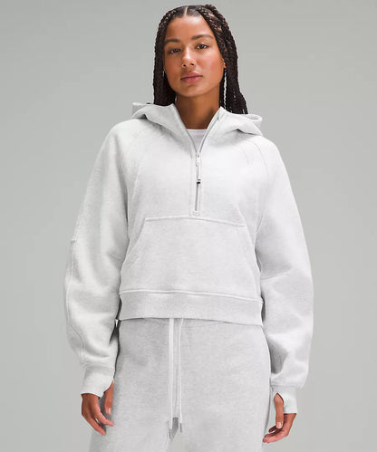 Scuba Oversized Half-Zip Hoodie - Original